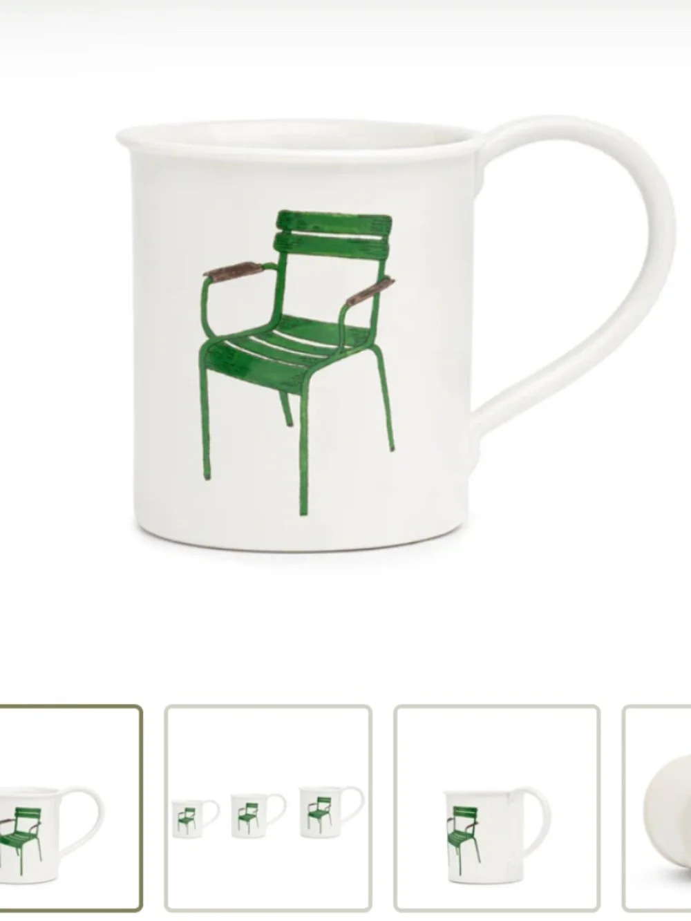 LUXEMBOURG GARDEN CHAIR MUG